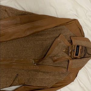 Jones New York women’s real leather bomber